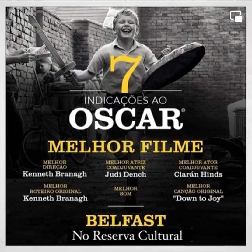 Reserva Cultural de Niterói terá maratona de filmes do Oscar e ação