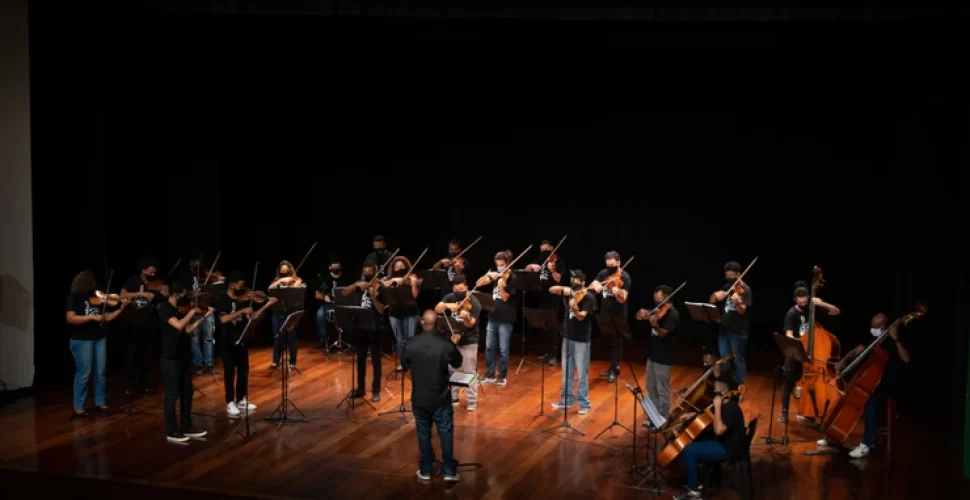 A Orquestra da Grota, que vai homenagear centenário de Zé Keti : Foto- Luiza Mesquita