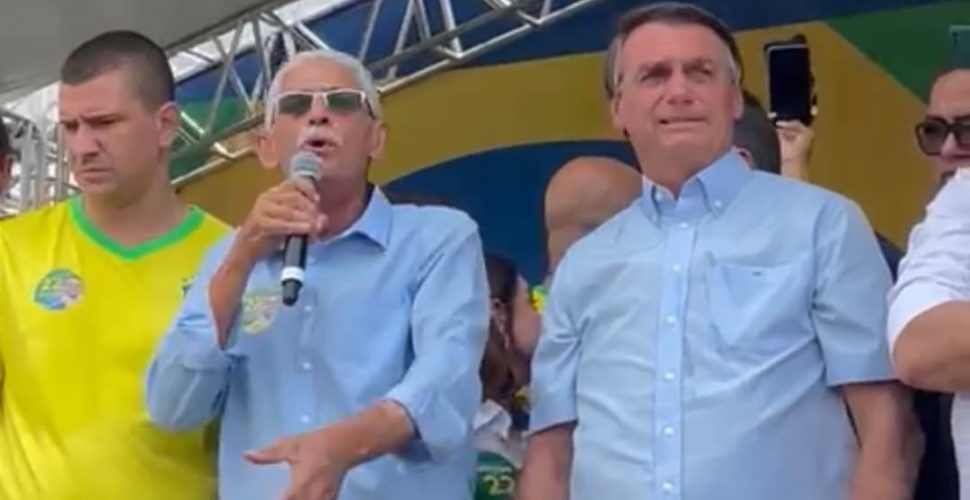Capitão Nelson e Bolsonaro. Foto: Reprodução/Youtube