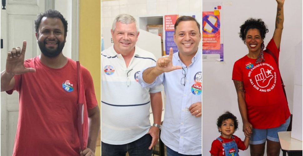 Políticos de Niterói votam no segundo turno. Foto: Divulgação