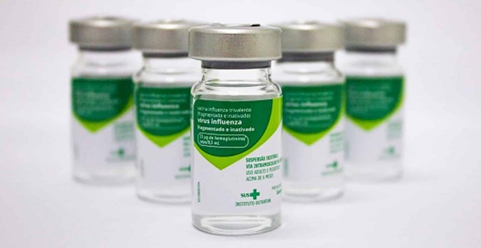 Vacinas produzidas pelo Butantan e oferecidas à população tem em sua composição uma das cepas do vírus H3N2. Foto: Divulgação Butantan