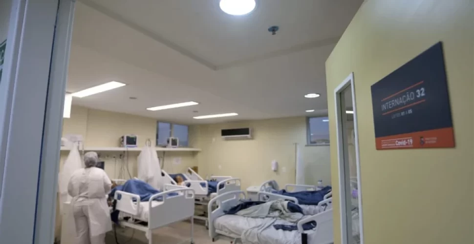 Hospital Oceânico- ocupação de unidades públicas cai em Niterói. Reprodução