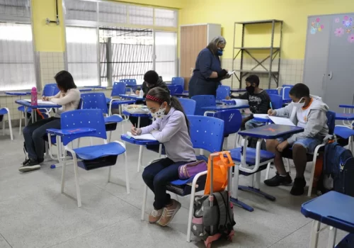 Maioria das escolas municipais já voltou às aulas. Foto- Prefeitura de Niterói
