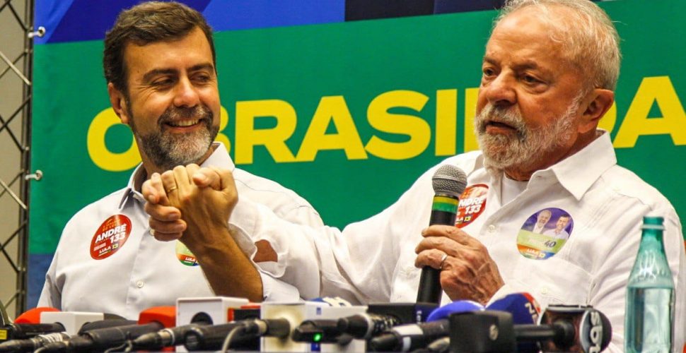 Freixo fez campanha para Lula no Rio. Foto: Marcio Menasce/Divulgação