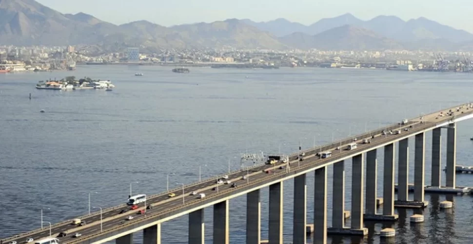 Ponte Rio-Niterói : Foto- Reprodução Redes Sociais