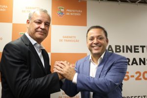 Rodrigo Neves e Gilson Chagas