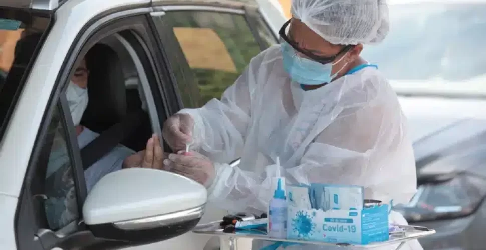 Testes de Covid, em Niterói- 51.365 casos desde o início da pandemia. Foto- Prefeitura