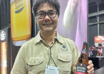 Rodrigo Sawamura, responsável pelo departamento de Cultura Cervejeira da Estrella Galicia no Brasil