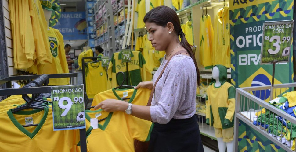 Copa do Mundo deve aquecer comércio. Foto: Fernando Frazão/Imagem ilustrativa