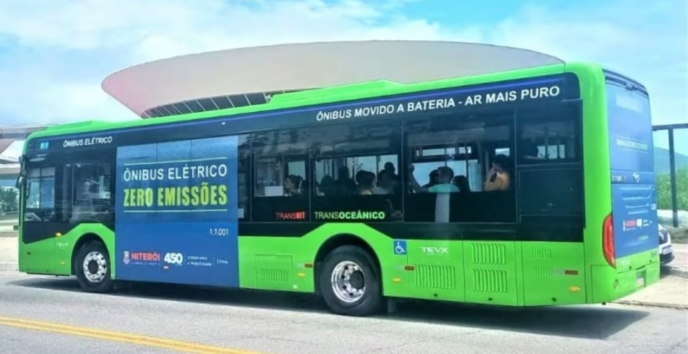 ônibus elétrico niterói