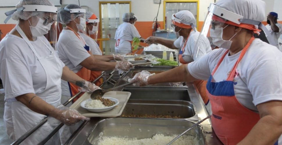 Restaurante popular de Niterói serve mais de 2 mil refeições por dia. Foto: Prefeitura