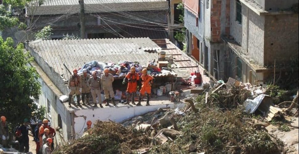 Mais de 200 famílias ficaram desabrigadas em São Gonçalo. Foto: Prefeitura